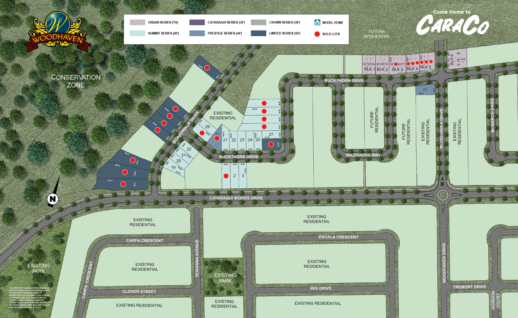 Woodhaven Community Map