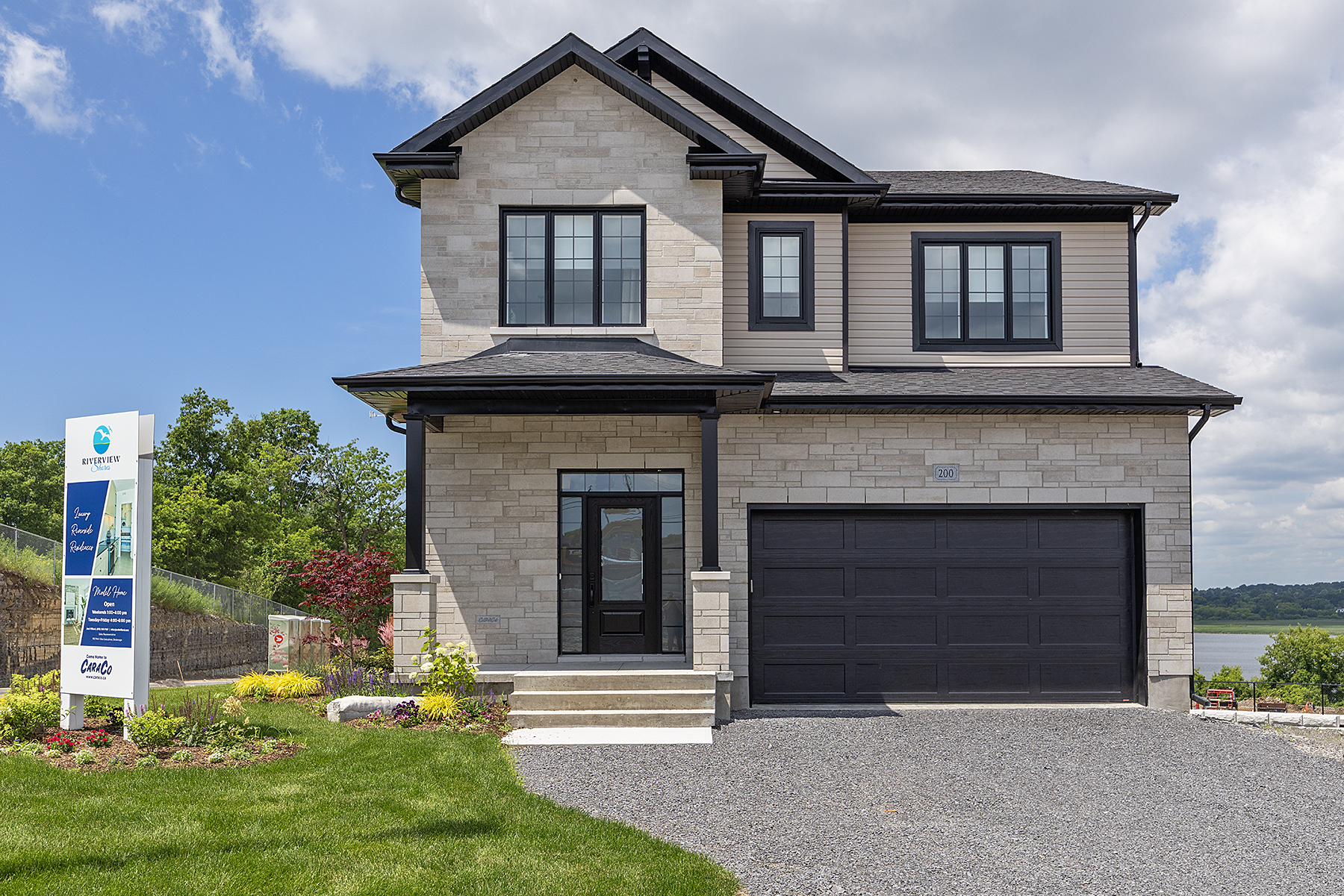 Model Home Exterior