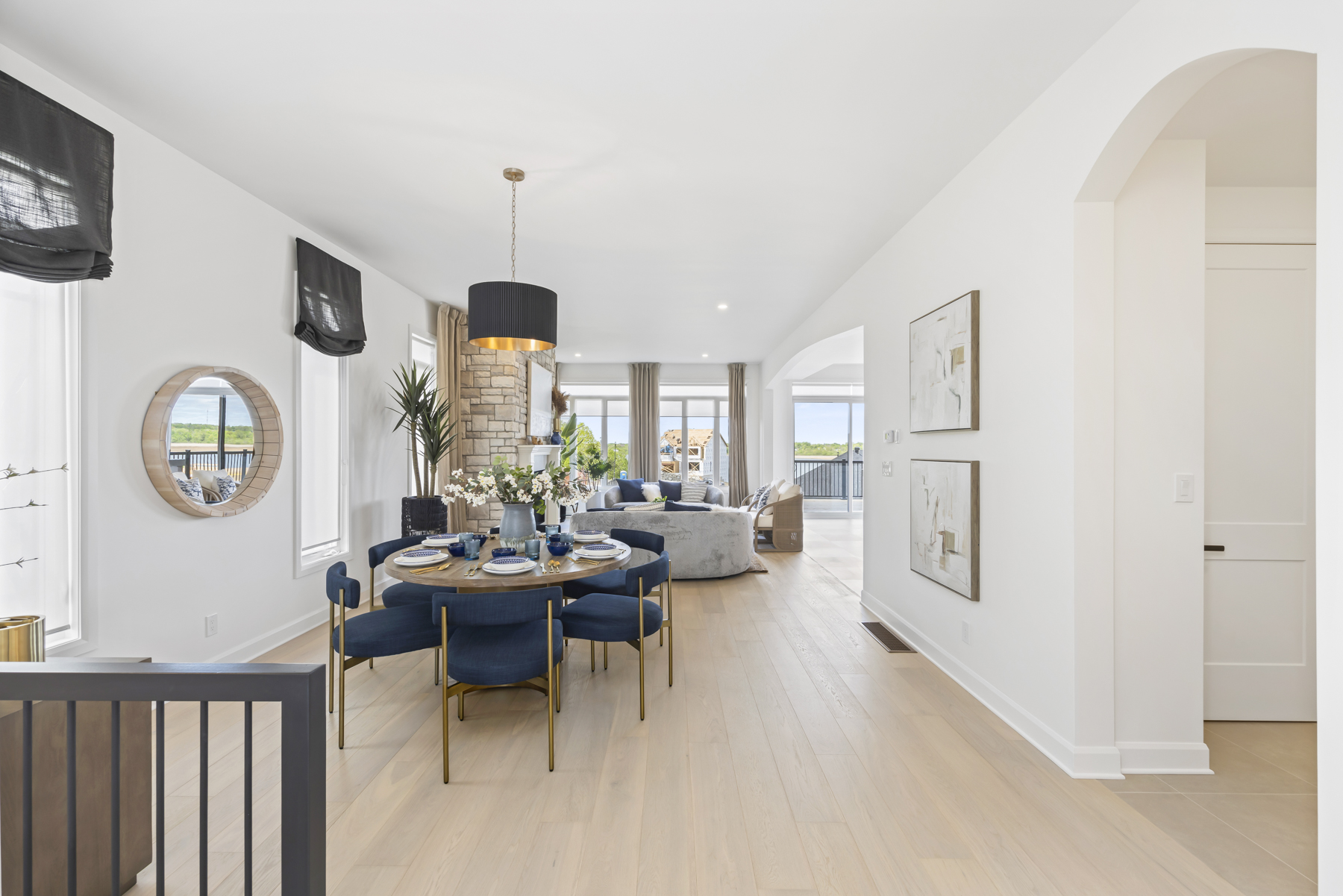 VIew of living area