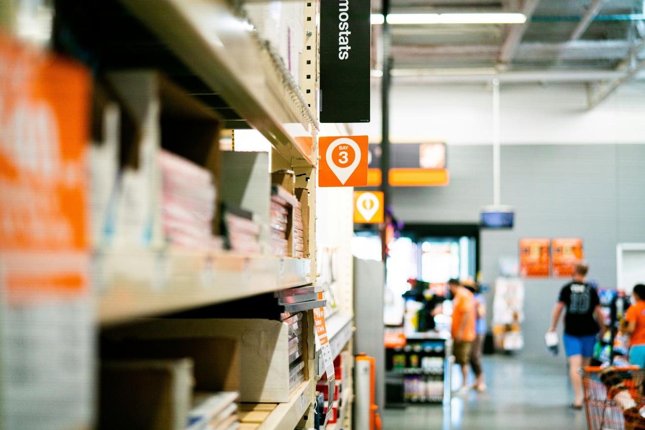 One of several home DIY destinations in Kingston’s west end, alongside Rona, and Canadian Tire, offering a wide range of tools, materials, and supplies for every project. Photo by Oxana Melis, Unsplash.